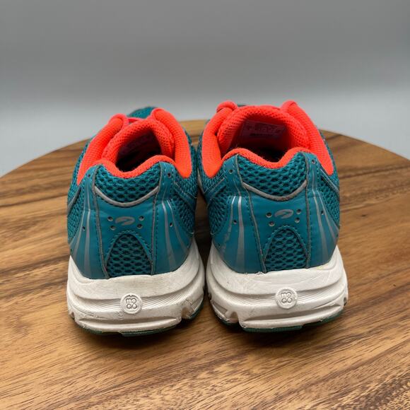 Brooks Launch Shoes Womens Size 9 B Teal Orange Running Comfort Walking Sneakers - Picture 4 of 8